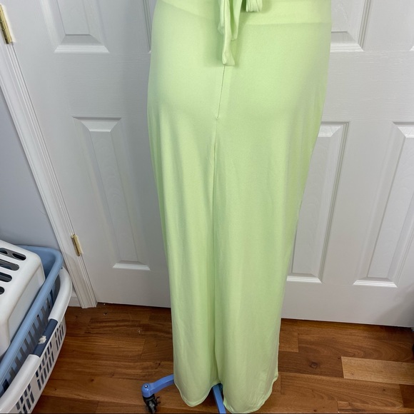 WHITE FOX read my mind maxi skirt 2PC SET green white fox crop top set M - Picture 17 of 17